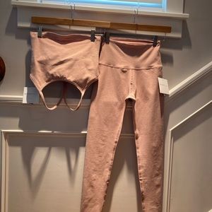 Beyond Yoga Bra and Leggings